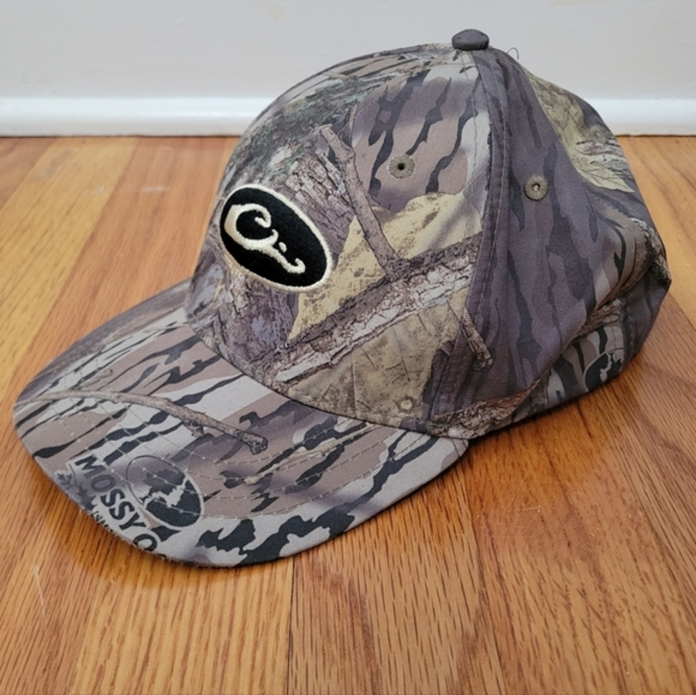 Drake Waterfowl Mossy Oak Unisex Camo Hunting Ball Cap Hat Adjustable Womens Men